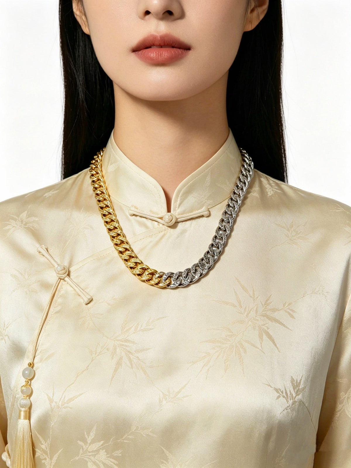 Louis Vuitton Vintage-Inspired Punk-Inspired Necklace – Style 25 - image 9