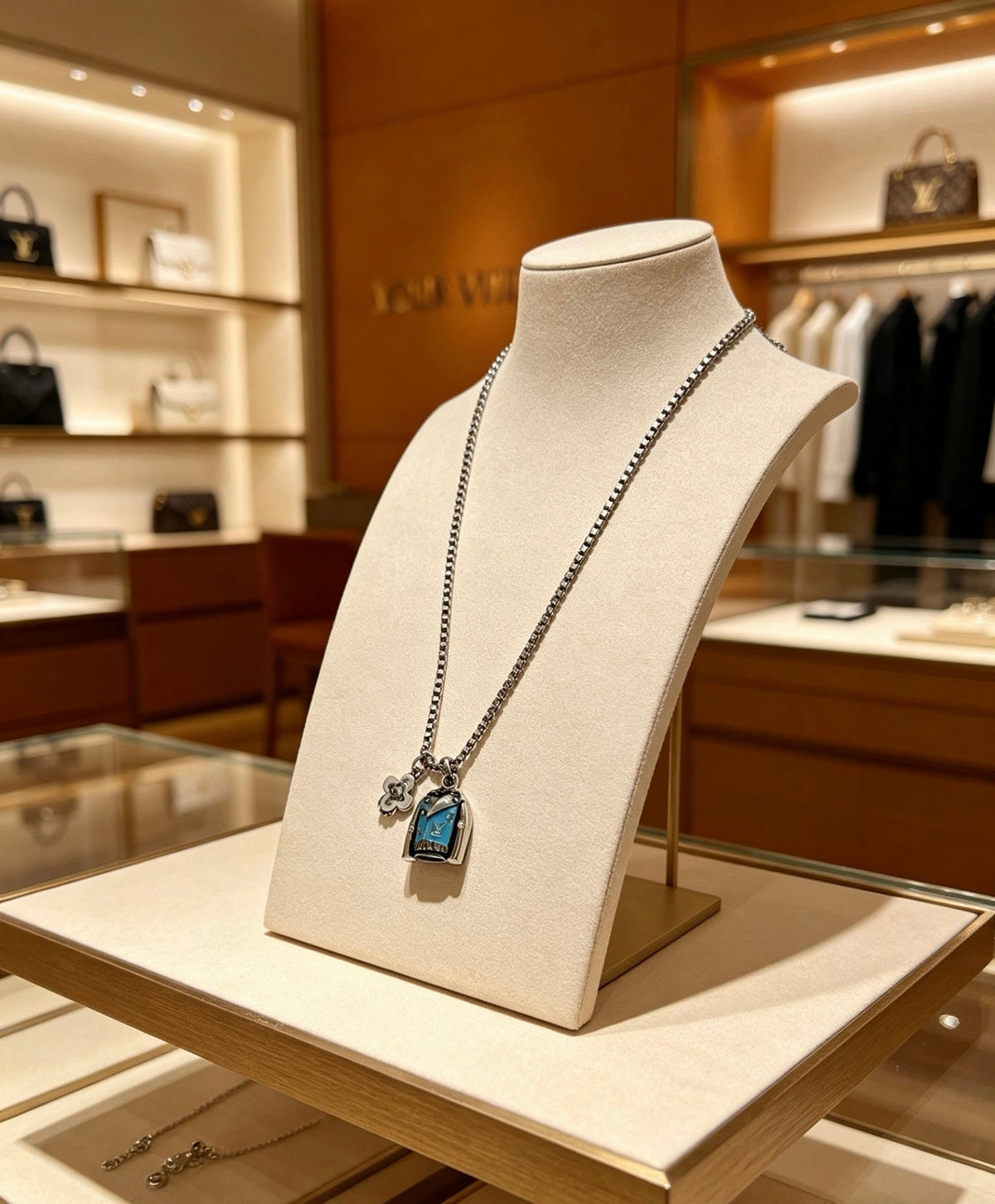 Louis Vuitton Vintage-Inspired Punk-Inspired Necklace – Style 12 - image 9