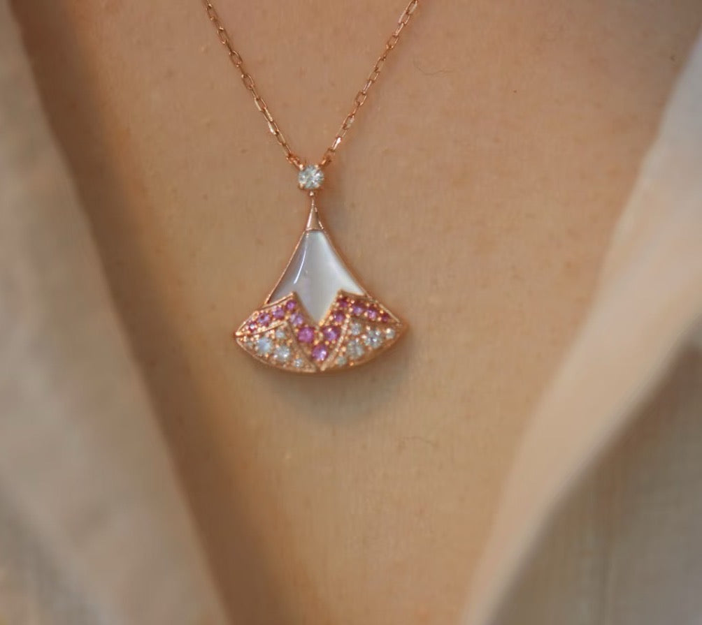 BVLGARI Rose Gold-Tone V-Gold Tone Necklace – Style 02 - image 6