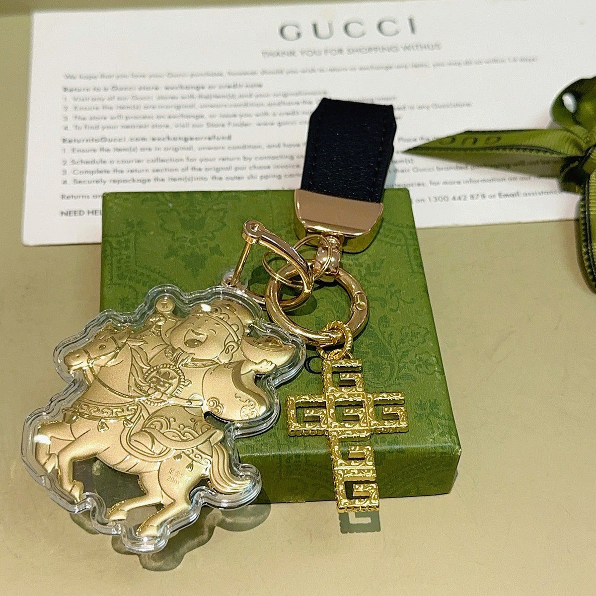 Gucci Anger Forest Distressed Keychain – Style 31 - image 6