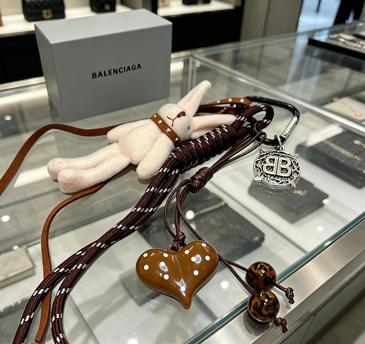 Balenciaga Distressed Keychain – Style 34 - image 6