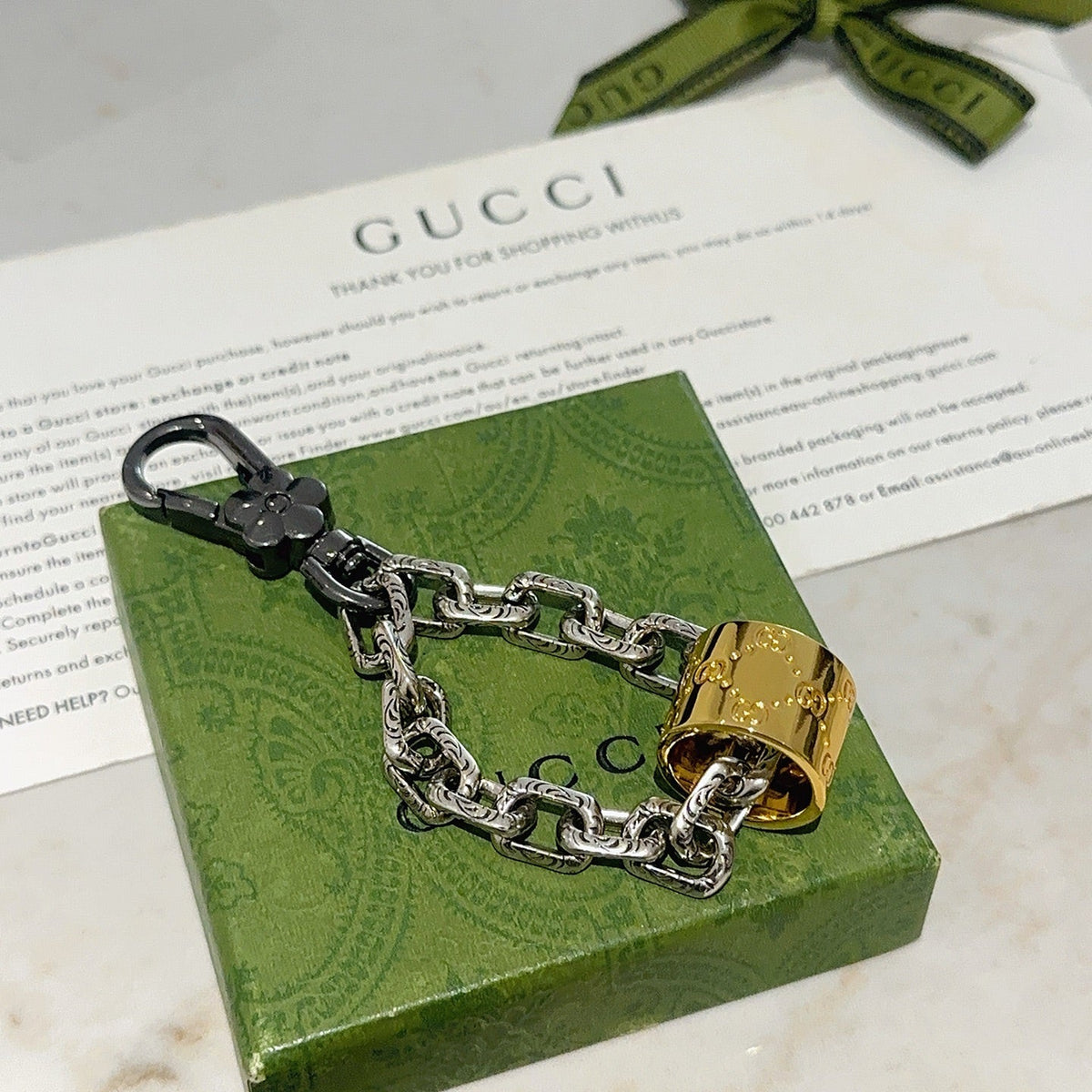 Gucci Anger Forest Distressed Keychain – Style 54 - image 9