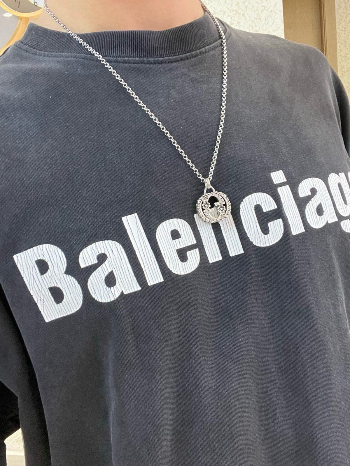 Gucci Anger Forest Chain Distressed Necklace – Style 51 - image 9
