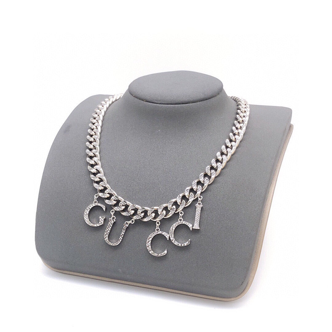Gucci Silver-Tone Jewelry Set – Style 04 - image 8