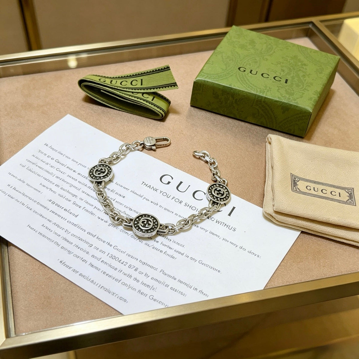 Gucci Unisex Bracelet – Style 98 - image 9