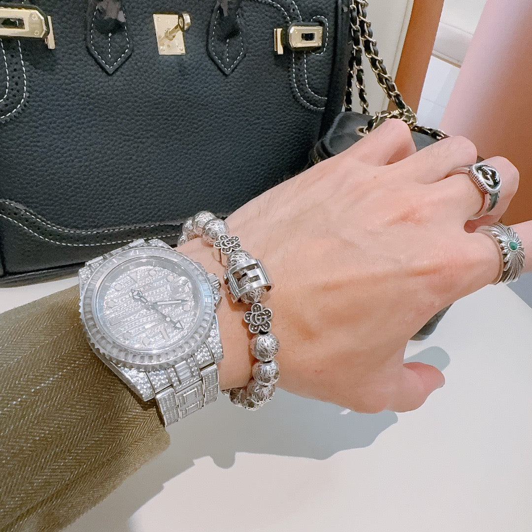 Gucci Anger Forest Distressed Vintage-Inspired Unisex Bracelet – Style 03 - image 9