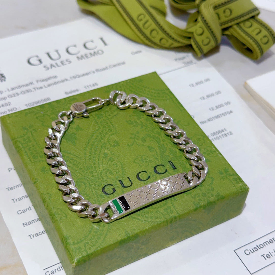 Gucci Green Unisex Bracelet - image 9
