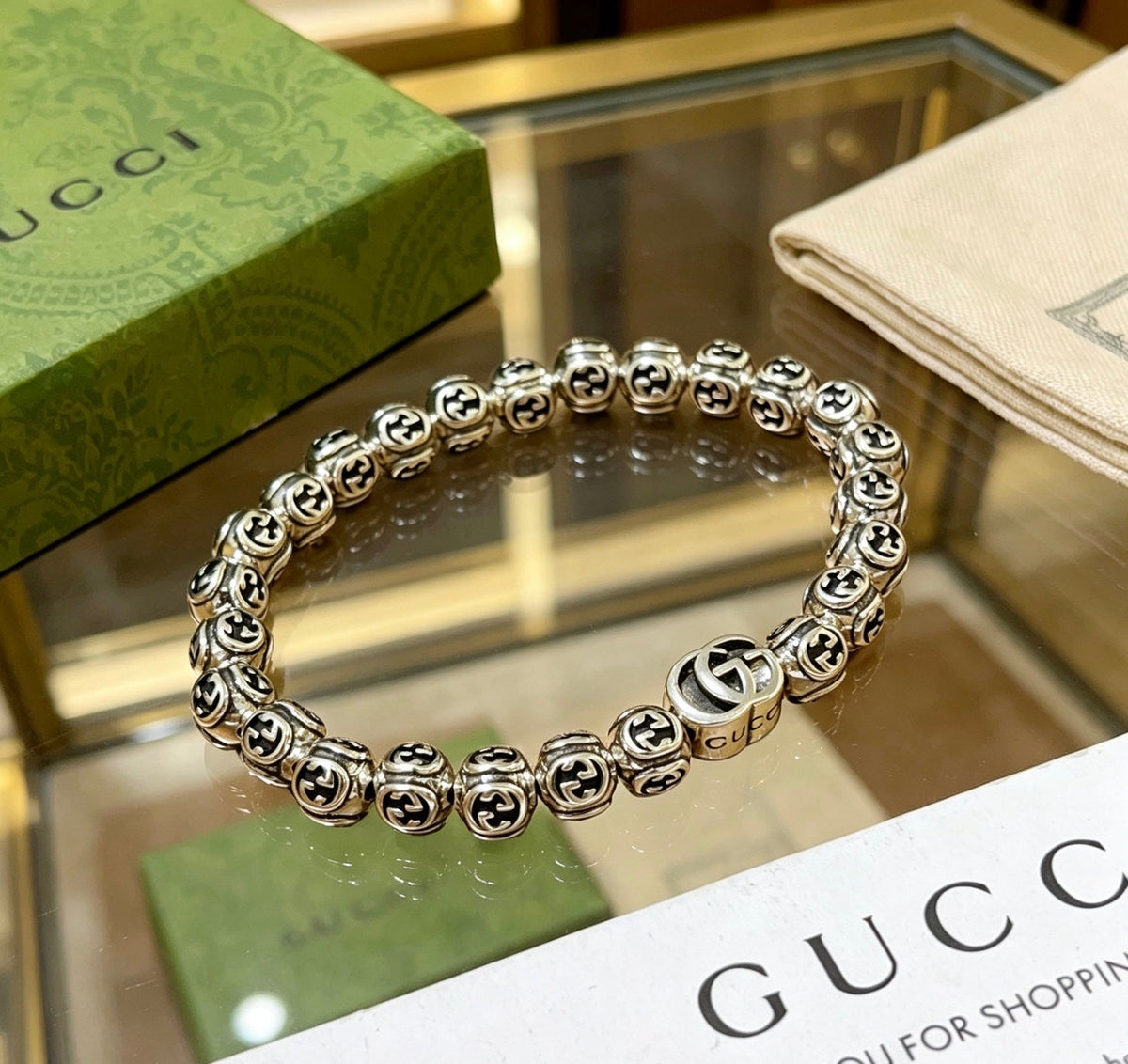 Gucci Anger Forest Distressed Unisex Bracelet – Style 12 - image 9