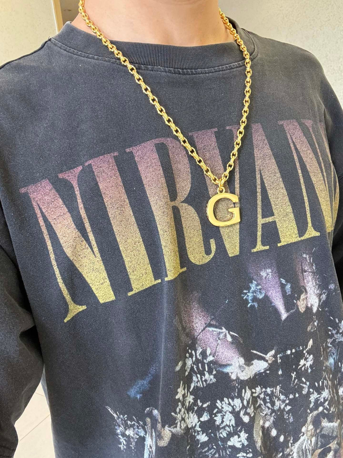 Gucci Anger Forest Chain Distressed Gold-Tone Necklace – Style 03 - image 9