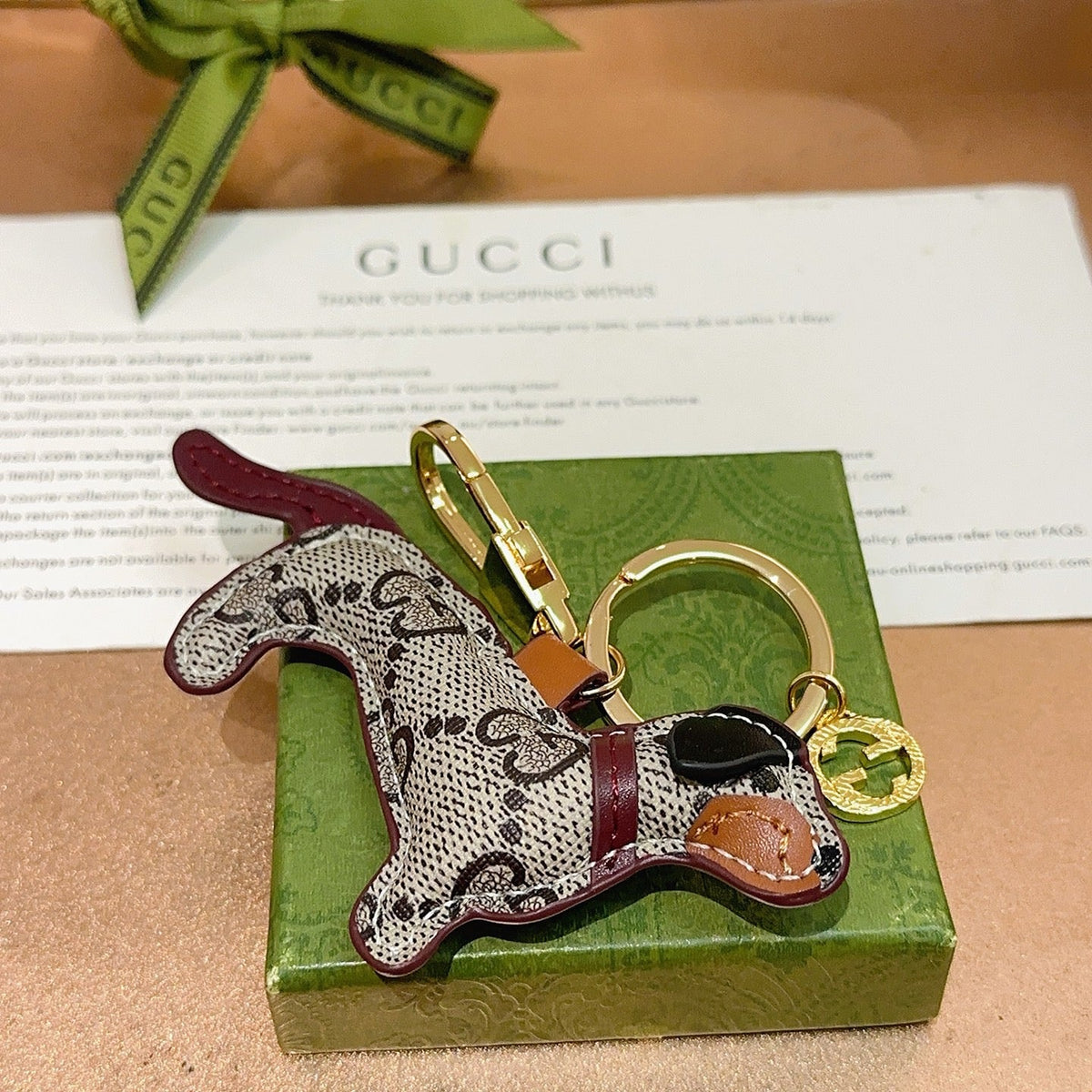 Gucci Anger Forest Distressed Keychain – Style 15 - image 6