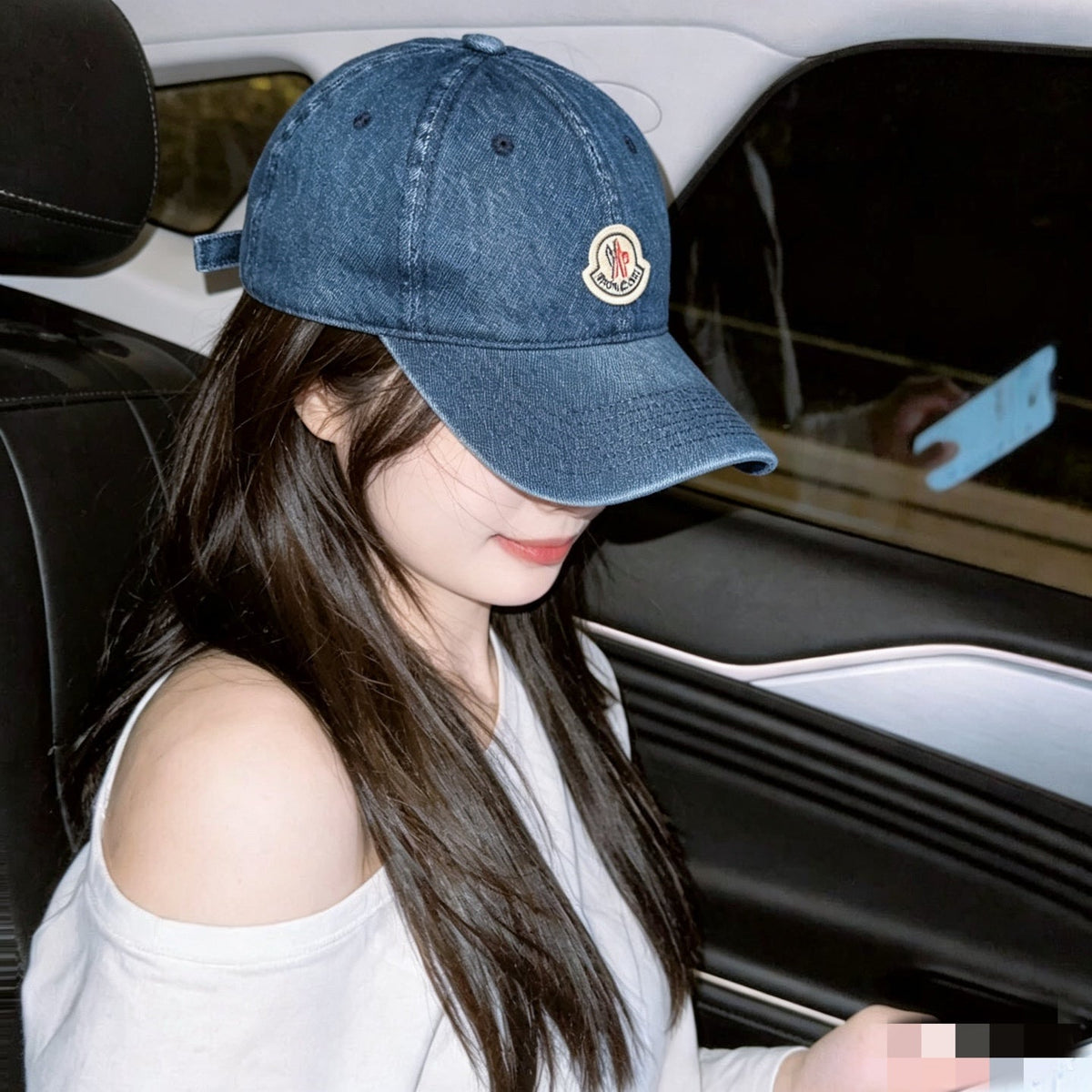 Moncler Denim Baseball Cap - image 9