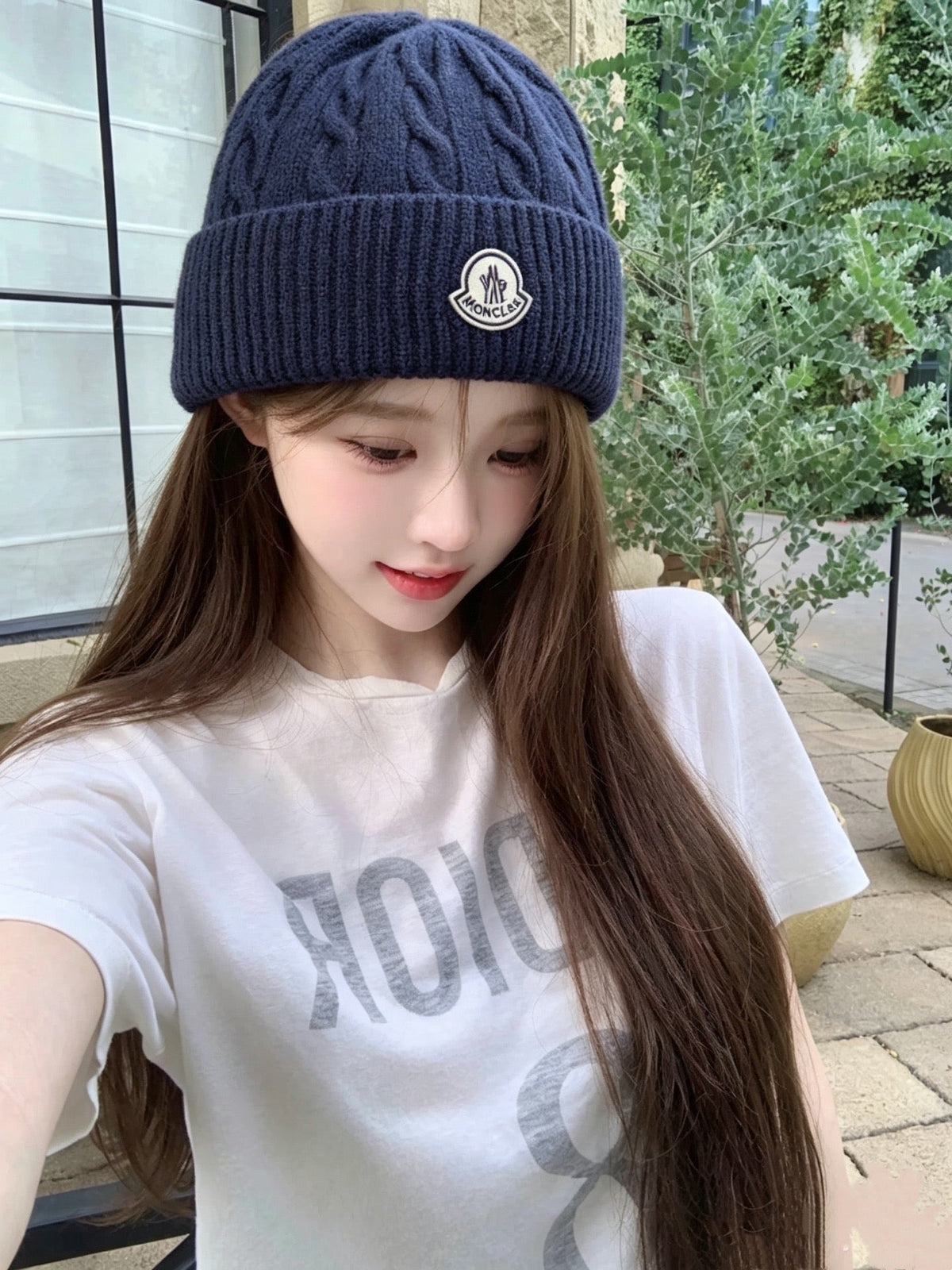 Moncler Cable Knit Beanie - image 9