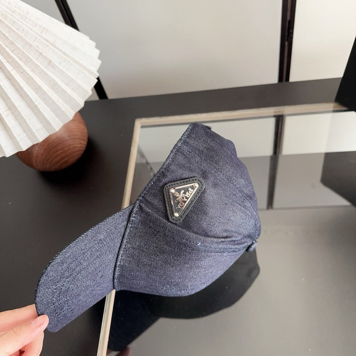 Prada Embroidered Baseball Cap - image 9