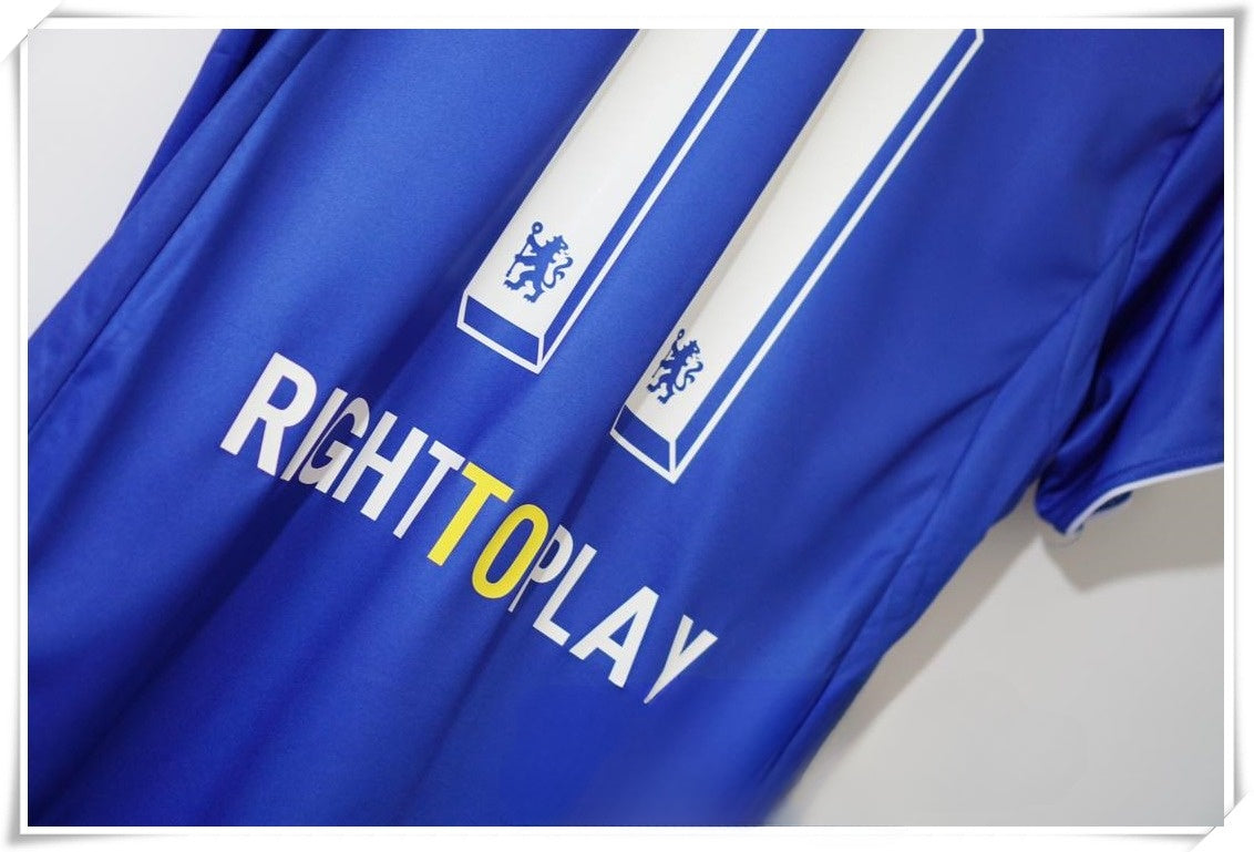 Chelsea 2011-12 Champions League Final Retro Jersey – Adidas Blue Samsung Munich Final Kit | Drogba Lampard Terry Era