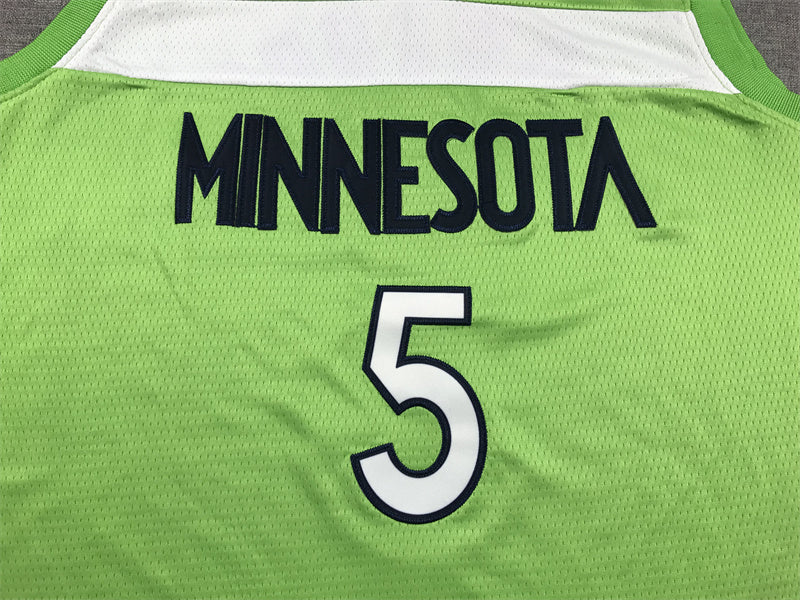 Anthony Edwards #5 Minnesota Timberwolves Neon Green Icon Edition Swingman Jersey – Jordan Brand