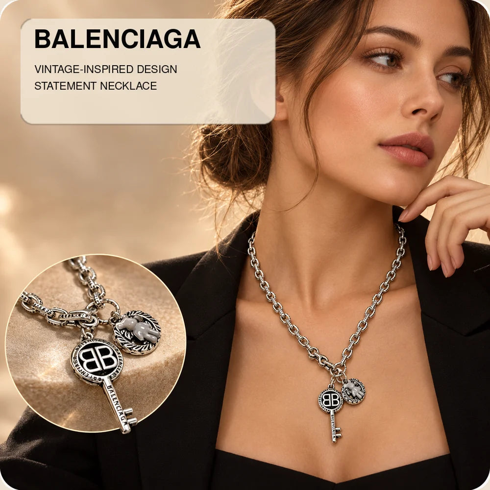 Balenciaga Vintage-Inspired Necklace – Style 38 - image 1