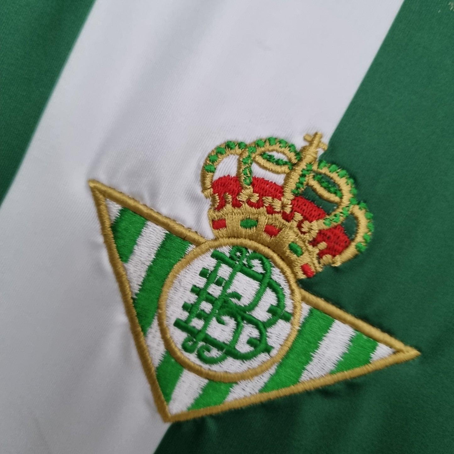 Real Betis 2003-04 Home Jersey – Green & White Vertical Stripe Kappa Retro La Liga Football Shirt | Joaquin Denilson Classic Estadio Benito Villamarin Kit