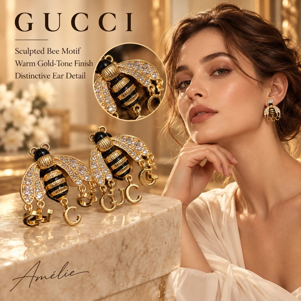 Gucci Bee Stud Earrings main product image