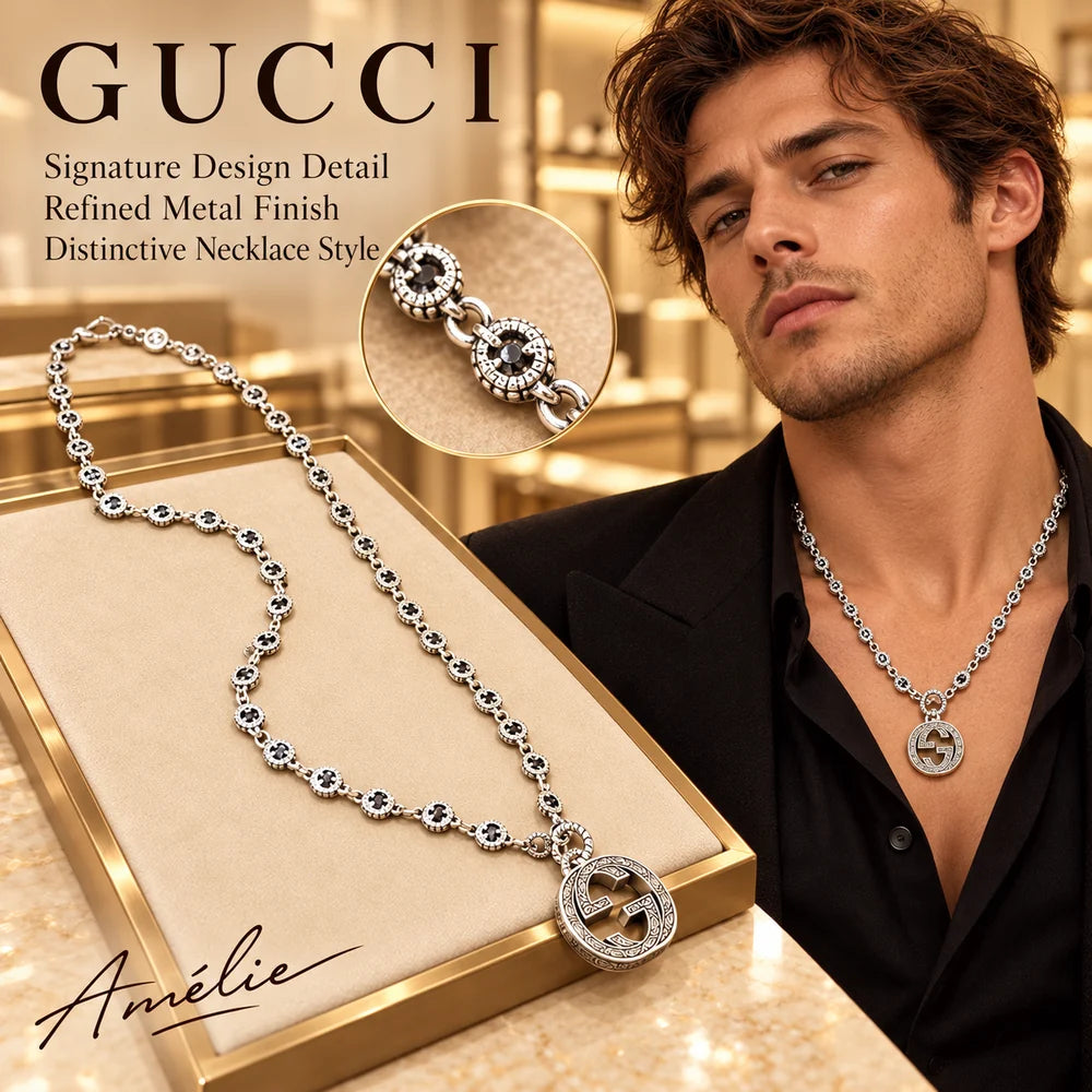 Gucci Anger Forest Chain Distressed Necklace – Gucci jewelry main image