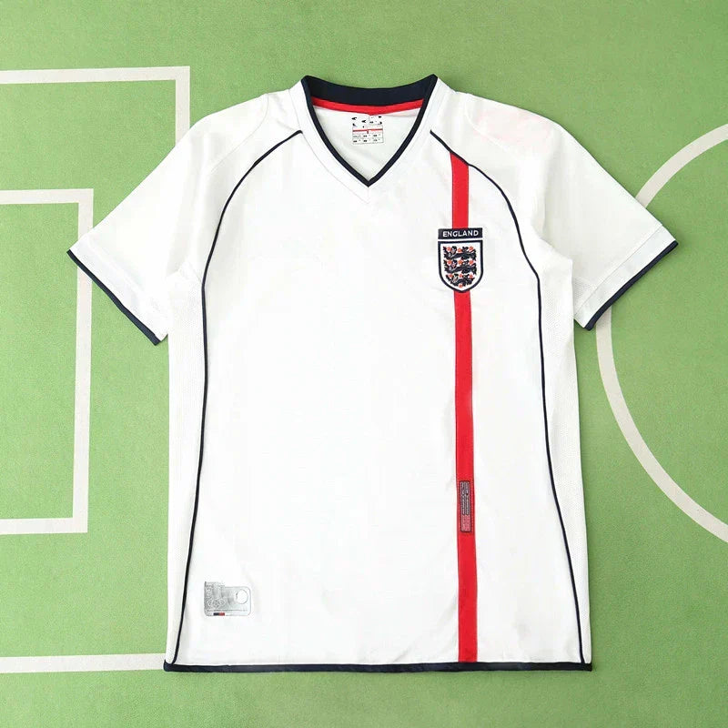 England Home Retro Jersey 2002 – Fan Edition