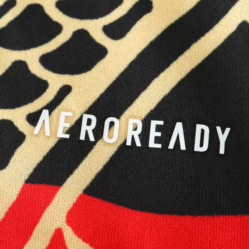 Real Madrid 2024/25 Black Red Gold Dragon Concept Jersey – Chinese New Year Adidas Fan Version