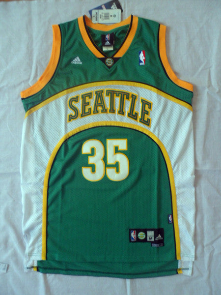 Kevin Durant #35 Seattle SuperSonics Green Retro Fan Edition Jersey – Adidas Swingman