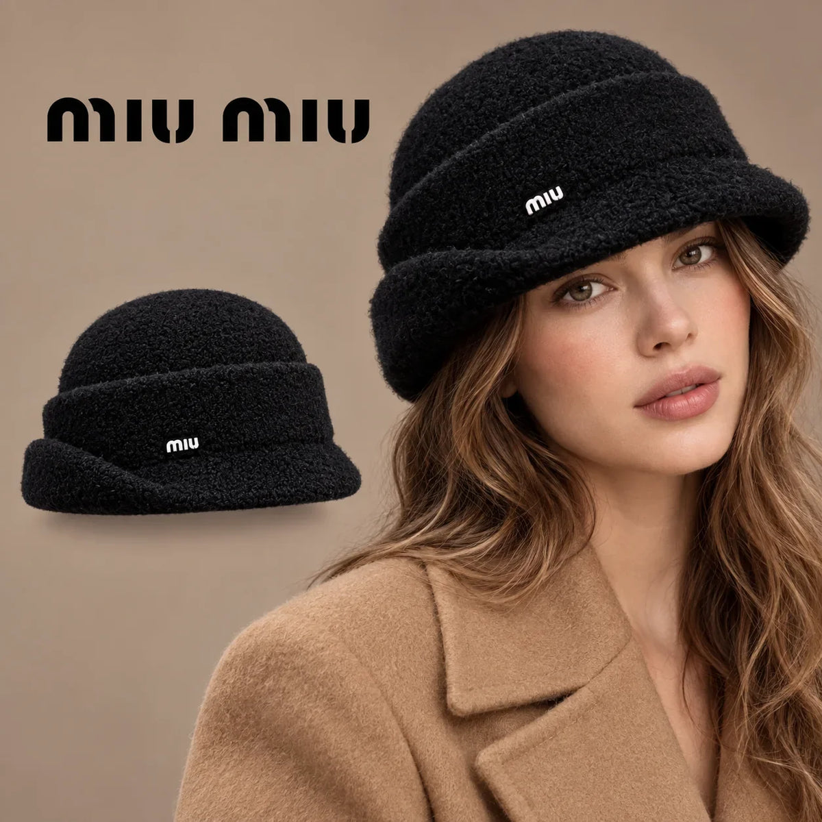 Knit Bucket Hat - image 1