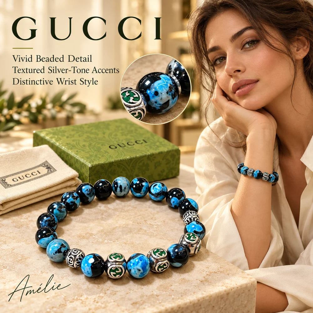 Gucci Anger Forest Agate Crystal Distressed Bracelet main product image