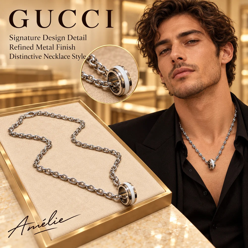 Gucci Anger Forest Chain Distressed Necklace – Gucci jewelry main image