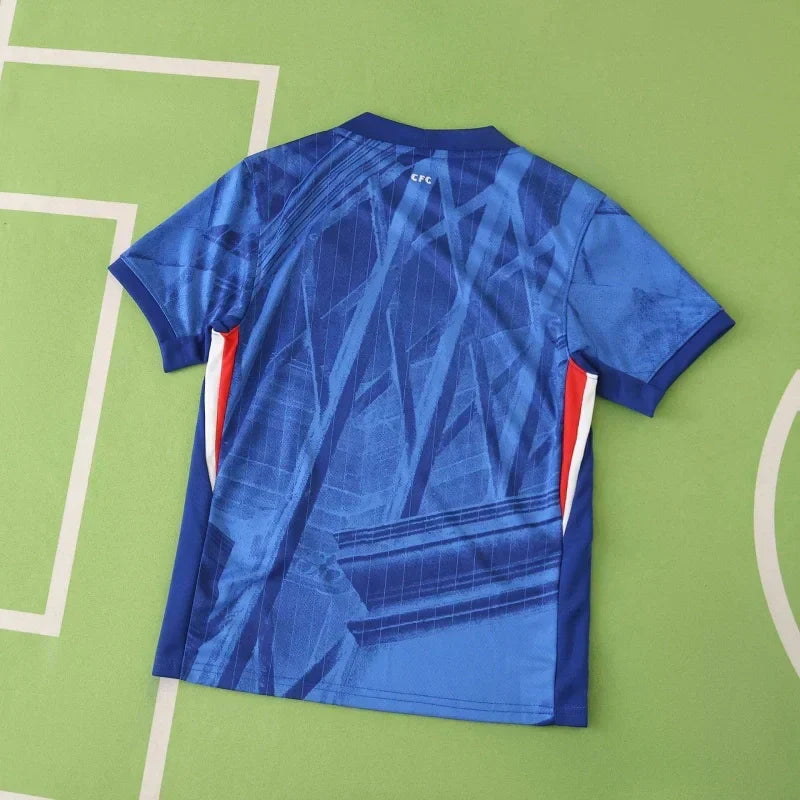 Chelsea FC 2025/26 Home Kids Jersey Kit – Official Replica