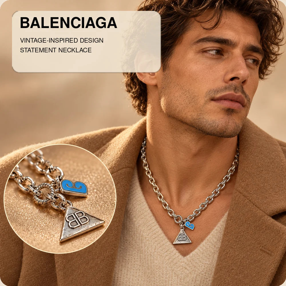 Balenciaga Vintage-Inspired Necklace – Style 48 - image 1