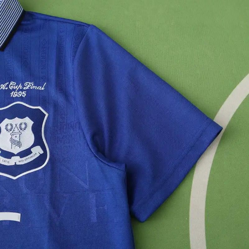 Everton F.C. Home Retro Fan Jersey 1995/96 — FA Cup Final NEC Edition