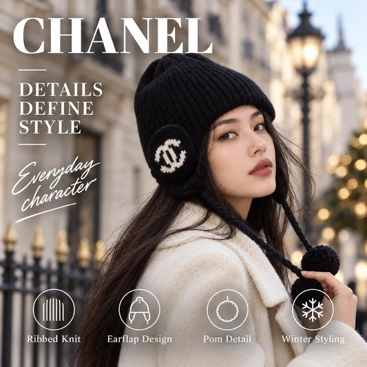 Chanel Knit Beanie - image 1