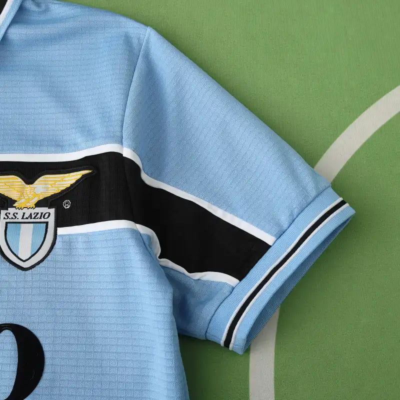 S.S. Lazio 1998/99 Third Retro Jersey – Classic Sky Blue Fan Edition
