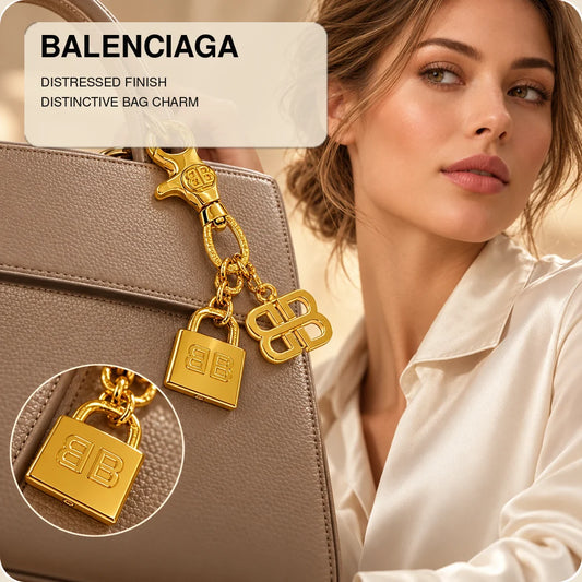 Balenciaga Distressed Keychain – Style 20 - image 1