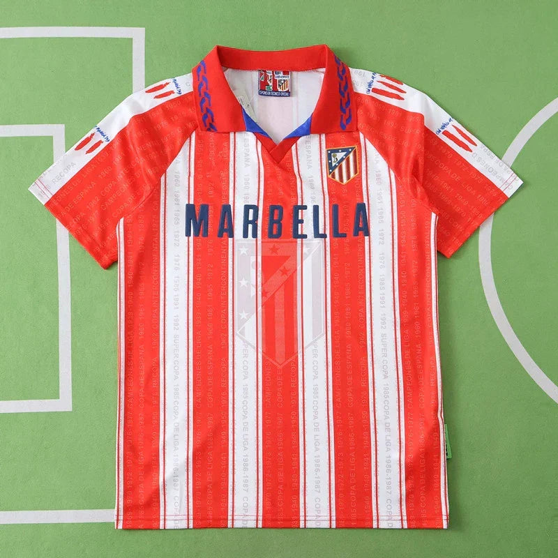 Atlético de Madrid Home Retro Jersey 1995/96 – Fan Edition