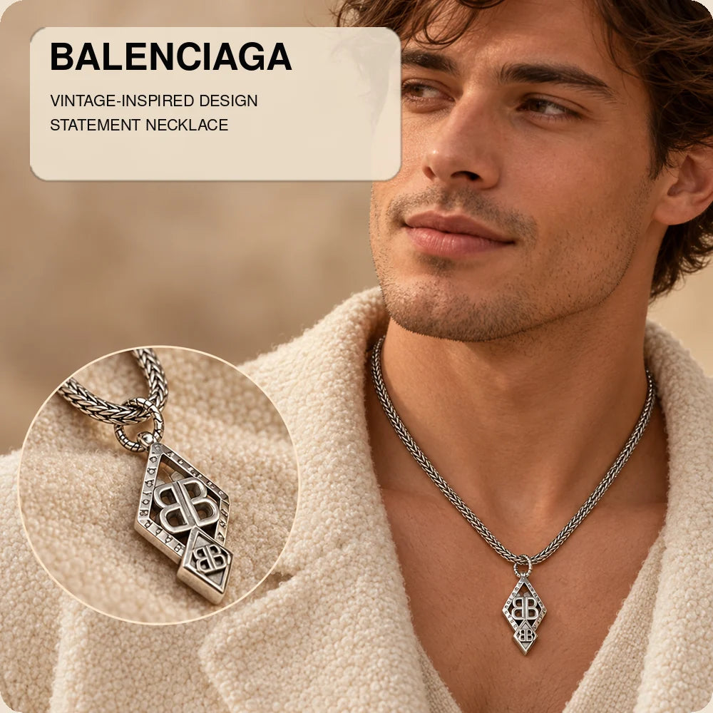 Balenciaga Vintage-Inspired Necklace – Style 59 - image 1