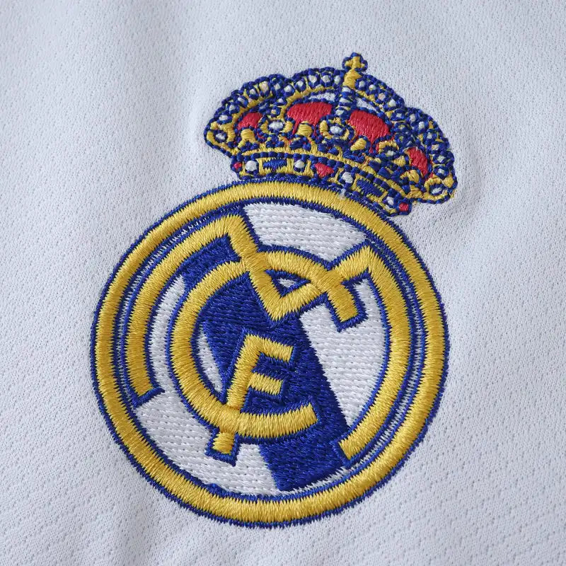 Real Madrid 2025/26 White Black Gold Geometric Concept Jersey – X-Design Adidas Fan Version