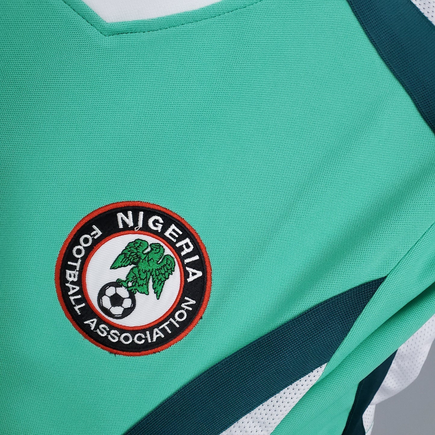 Nigeria 1998 World Cup Home Retro Soccer Jersey – Nike NFA Okocha Yekini Kanu Super Eagles Kit