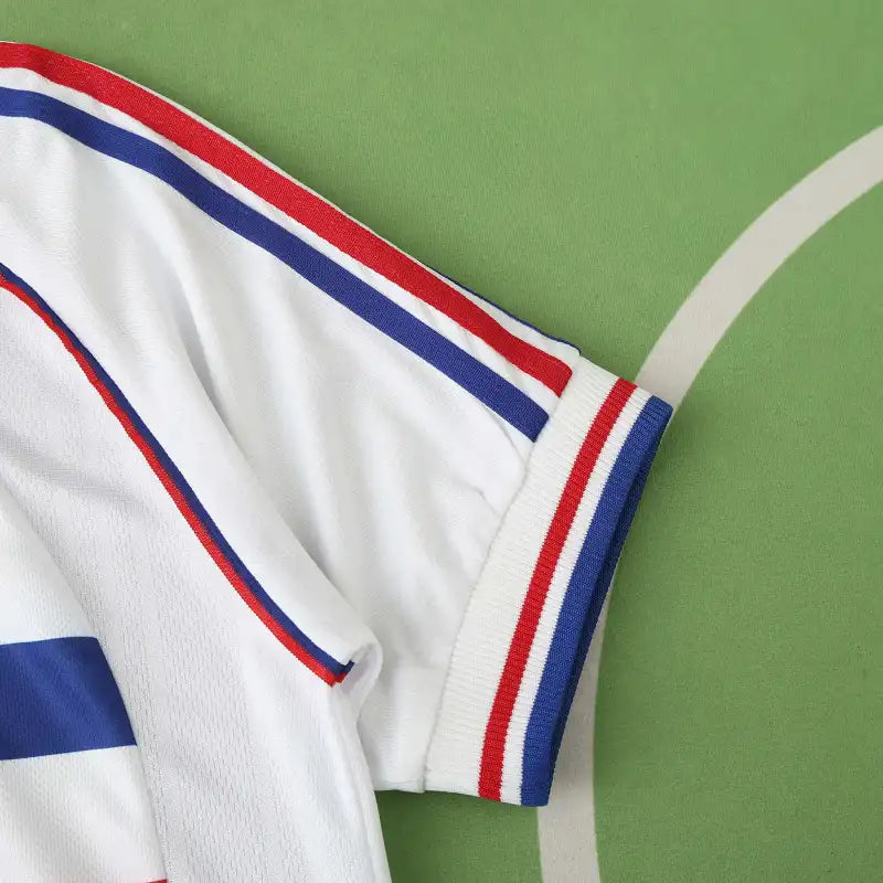 France 1998 World Cup Away Retro Fan Version Soccer Jersey