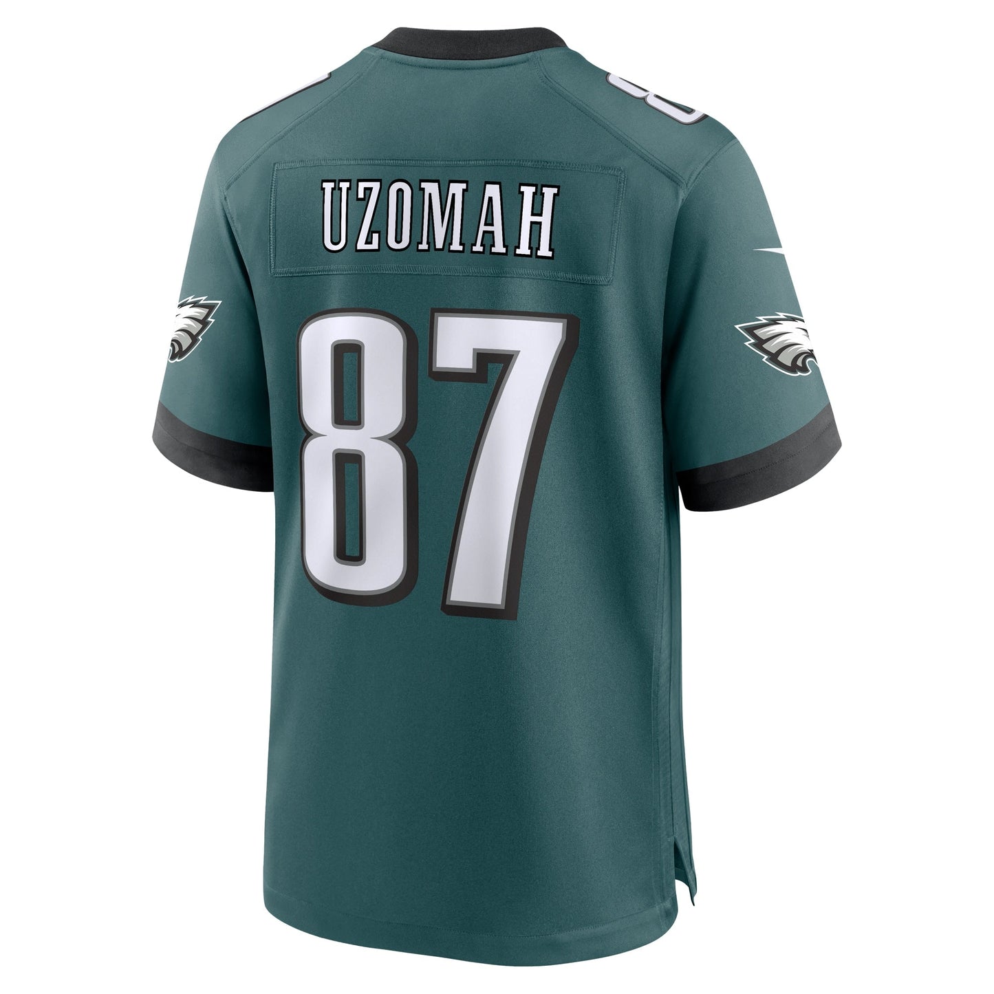 C.J. Uzomah Philadelphia Eagles Team Game Jersey - Midnight Green