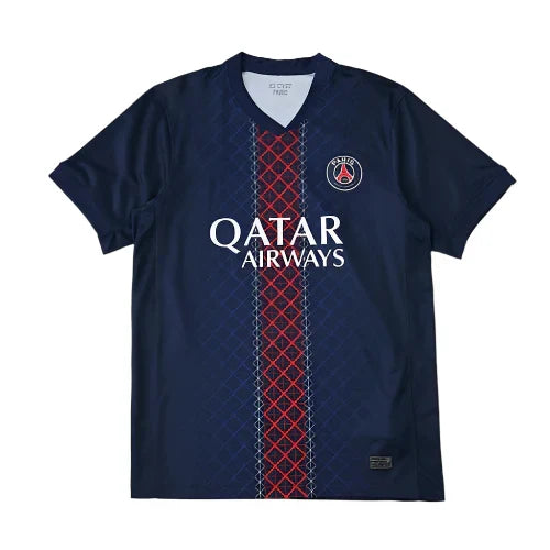 PSG Home Fan Jersey 2025/26 | Custom Name & Number | Kvaratskhelia Dembélé Hakimi Doué