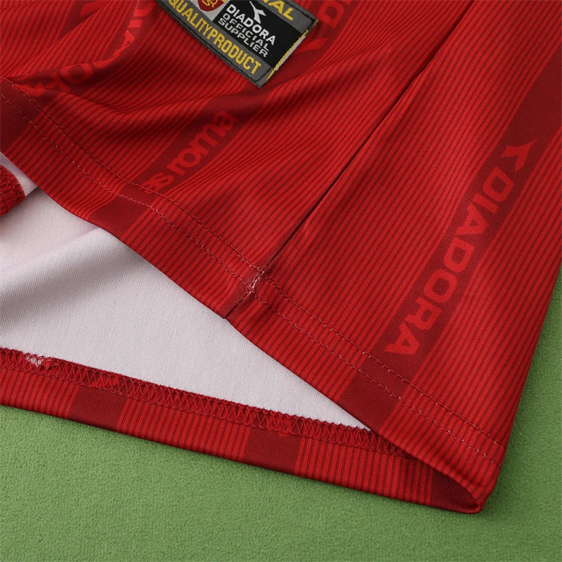 A.S. Roma Home Retro Fan Version 1999/00 Soccer Jersey