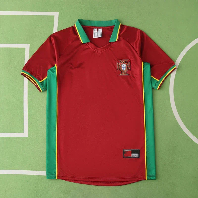 Portugal Home Retro Jersey 1998 | Classic Fan Version Football Shirt