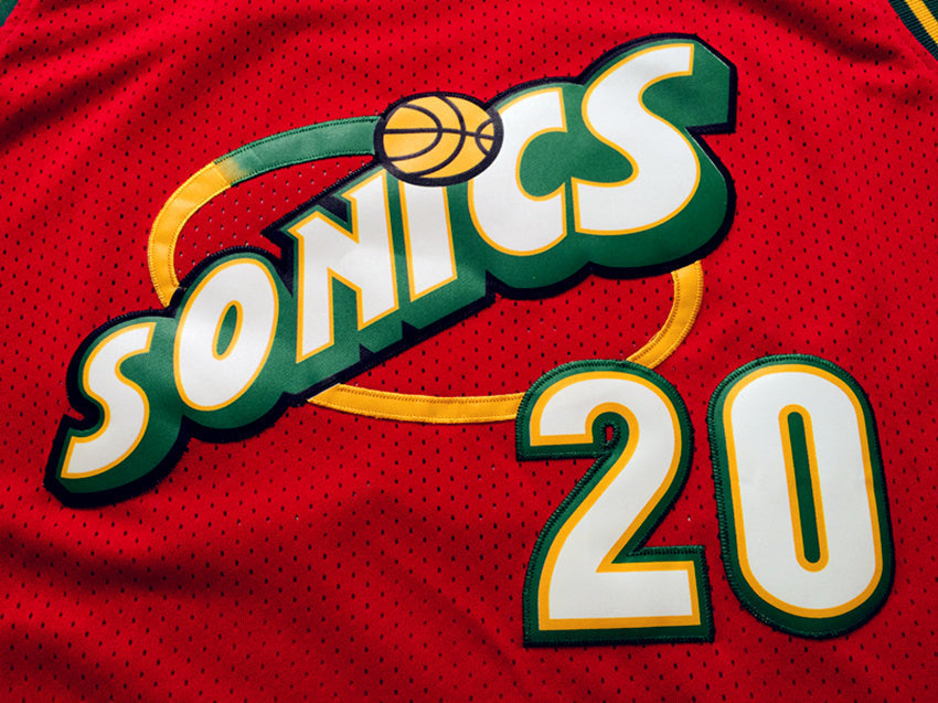 Gary Payton #20 Seattle SuperSonics Red 1997-98 Hardwood Classics Swingman Jersey – Mitchell & Ness