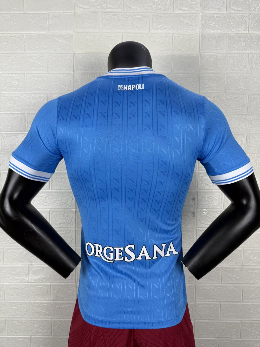 2025-26 SSC Napoli Home Player Version Jersey - Men's