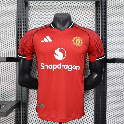 2025-26 Manchester United Home Player Edition Jersey - Men
