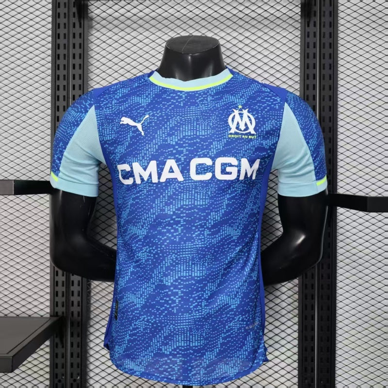 2025-26 Marseille Second Away Player Edition Jersey - Men's