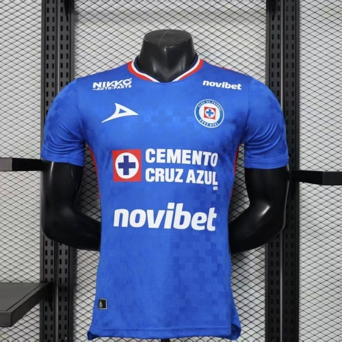 2025-26 Cruz Azul Home Player Version Jersey - Men's