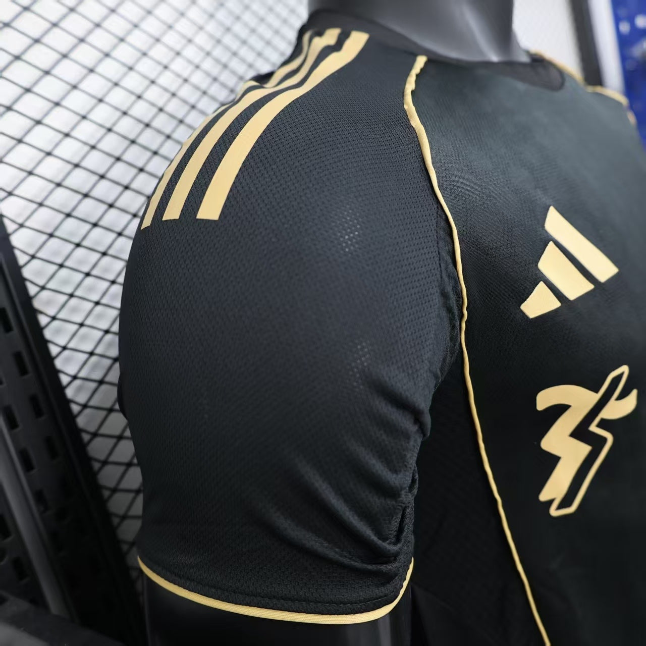 2025-26 Fulham Black Away Player Version Jersey - Men's